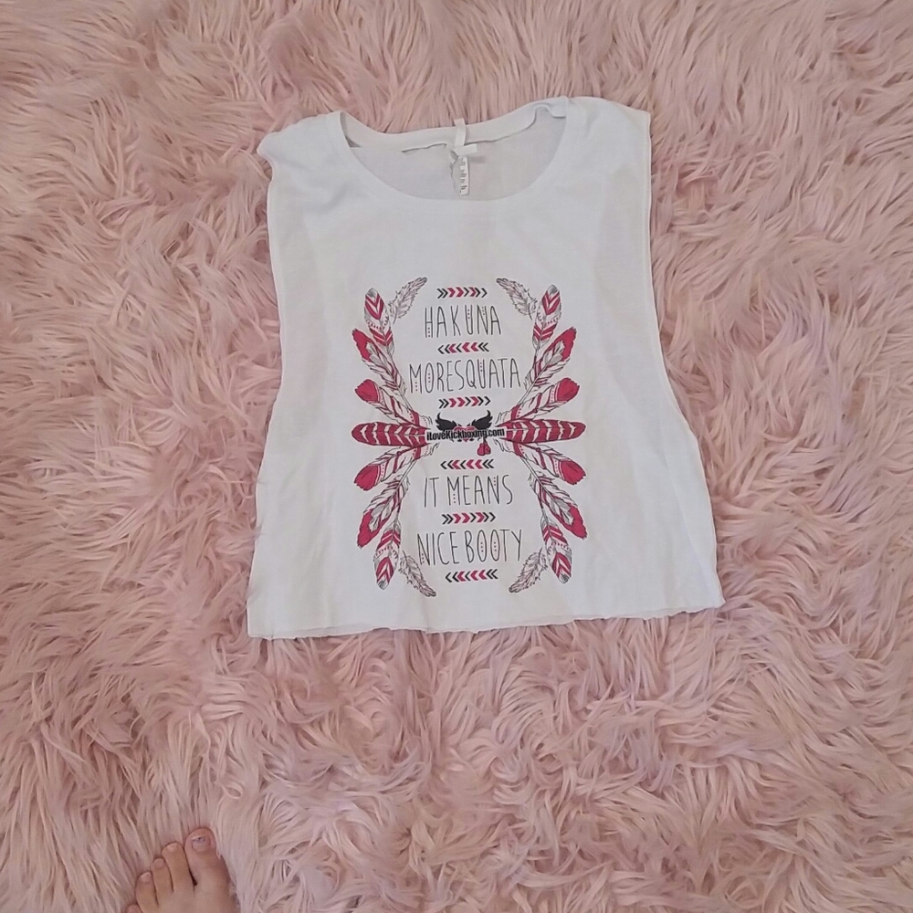 Cropped tank top
